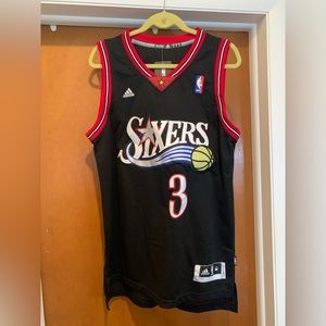 NWT Allen Iverson jersey Adidas Swingman